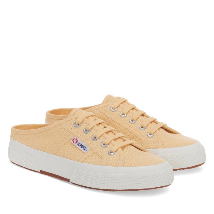Superga Sale 2402 Mule Yellow Lt-F Avorio