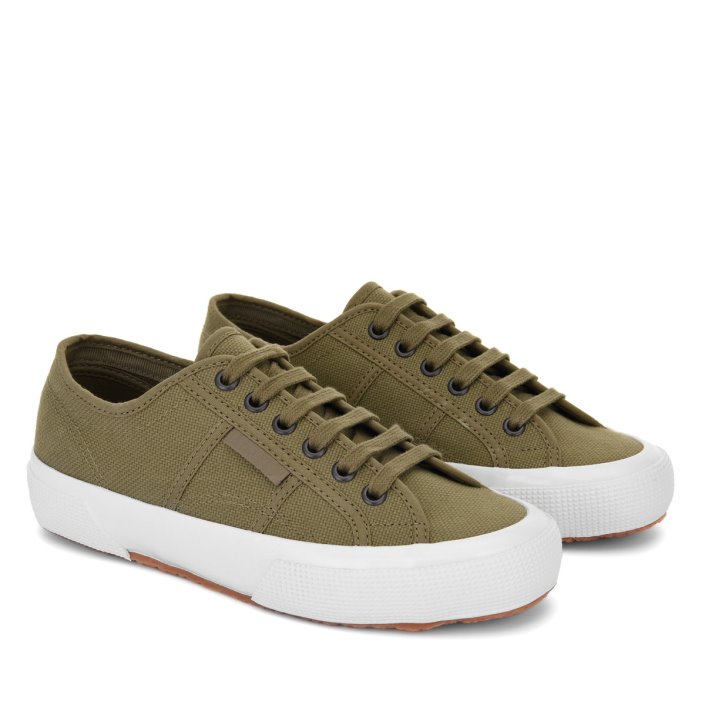 Superga Sale 2706 Og Green Tortora-White Avorio