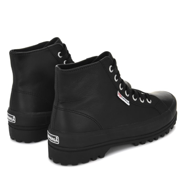 Superga Sale 2341 Alpina Nappa Full Black