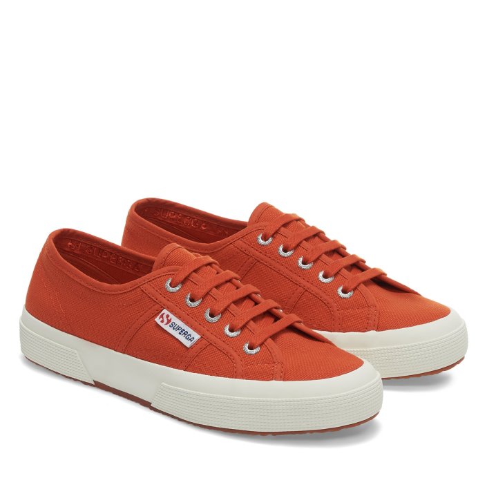 Superga Sale 2750 Cotu Classic Red Creta-F Avorio