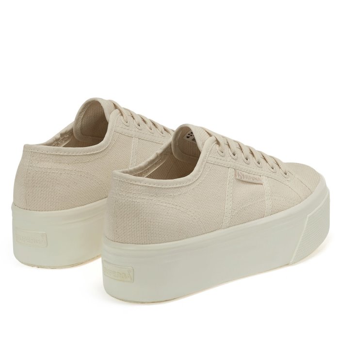 Superga Sale 2790 Shiny Gum Beige Raw Total-Shiny Avorio