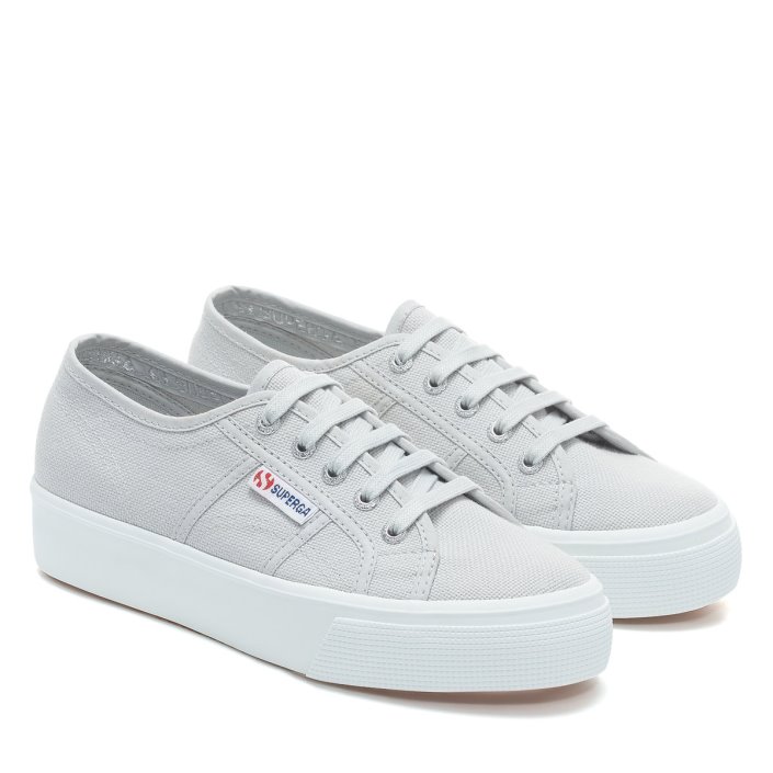 Superga Sale 2730 Mid Platform Grey Ash