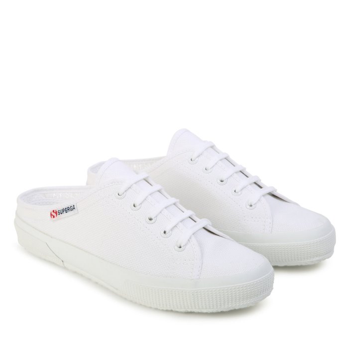 Superga Sale 2401 Nude Mule White Nude