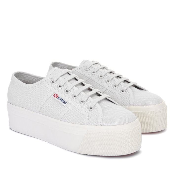 Superga Sale 2790 Linea Up Down Grey Lt-White Avorio