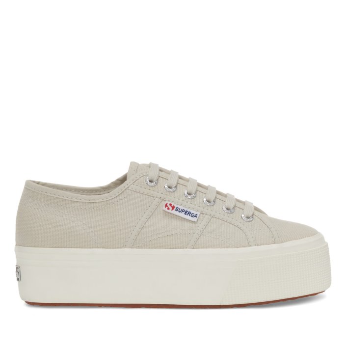 Superga Sale 2790 Linea Up Down Grey Sand-F Avorio