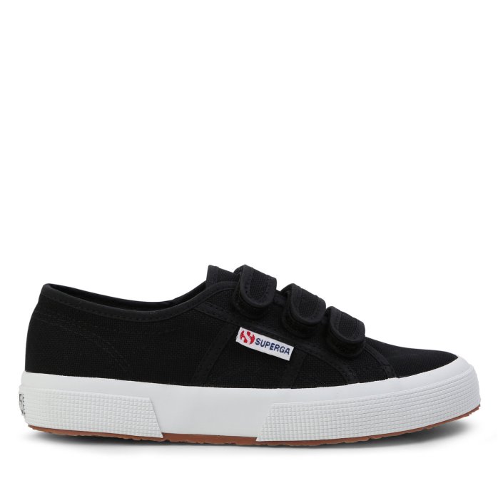 Superga Sale 2750 Cotstrap Black-F White