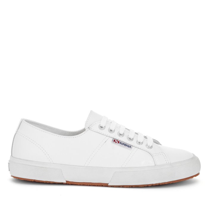 Superga Sale 2750 Nappa Lea White