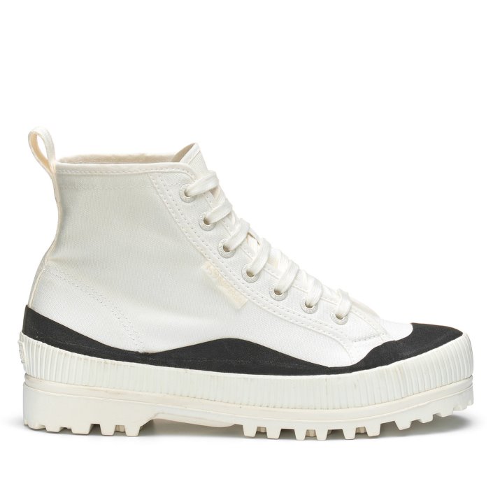 Superga Sale 2469 Alpina Wave Tape White Avorio-Black