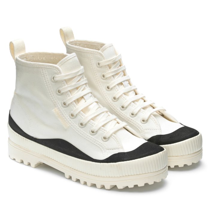 Superga Sale 2469 Alpina Wave Tape White Avorio-Black