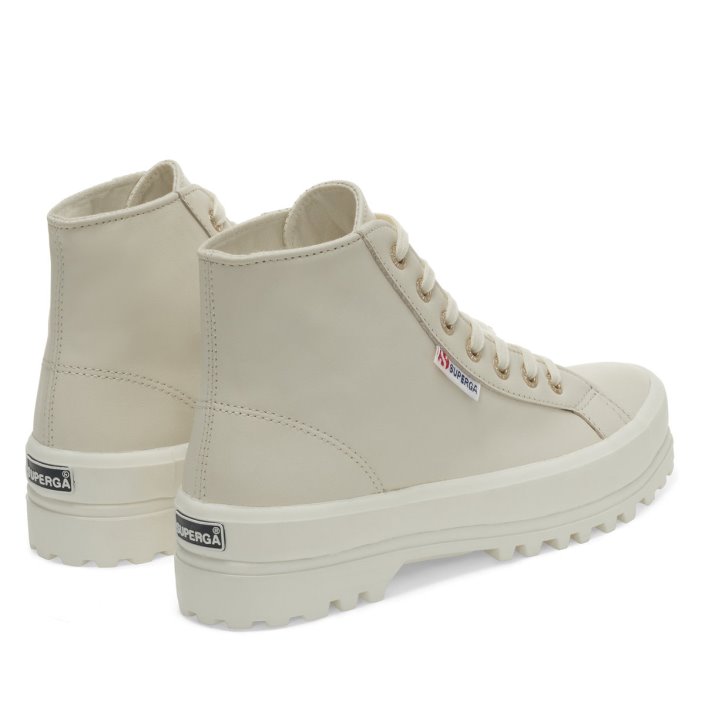 Superga Sale 2341 Alpina Nappa Beige Lt Eggshell-F Avorio