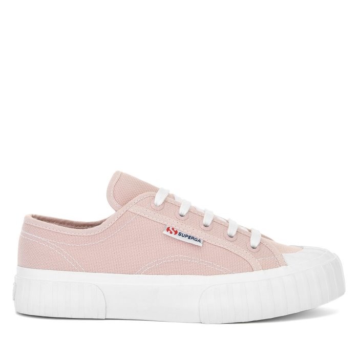 Superga Sale 2630 Cotu Pink Skin-White Avorio