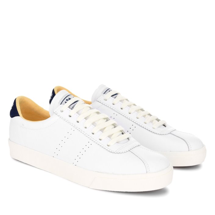Superga Sale 2843 Superga Sale Sport Club S Blue Navy-Beige Gome