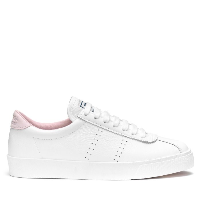 Superga Sale 2843 Superga Sale Sport Club S White-Pink Lt