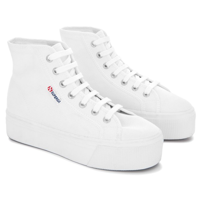 Superga Sale 2705 High Top White