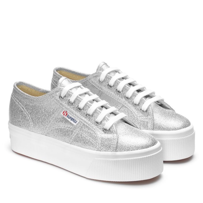Superga Sale 2790 Lamew Grey Silver