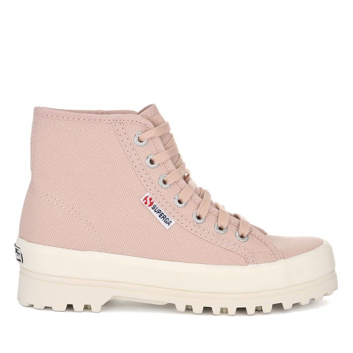 Superga Sale 2341 Cotu Alpina Pink Skin-F Avorio