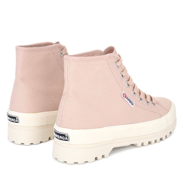 Superga Sale 2341 Cotu Alpina Pink Skin-F Avorio