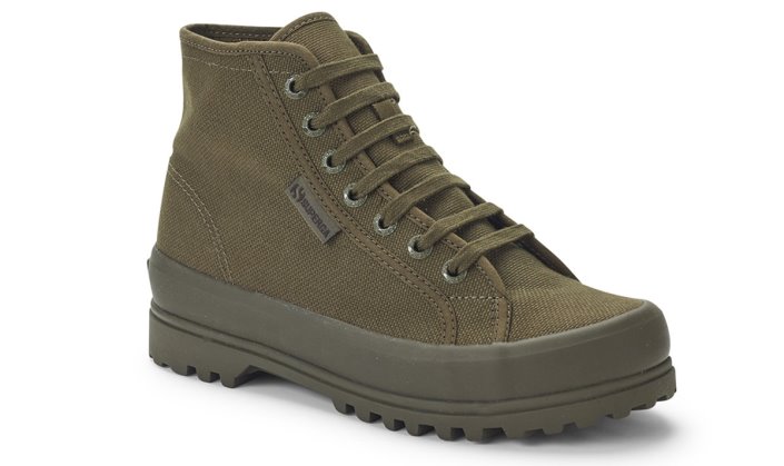 Superga Sale 2341 Cotu Alpina Total Military Green