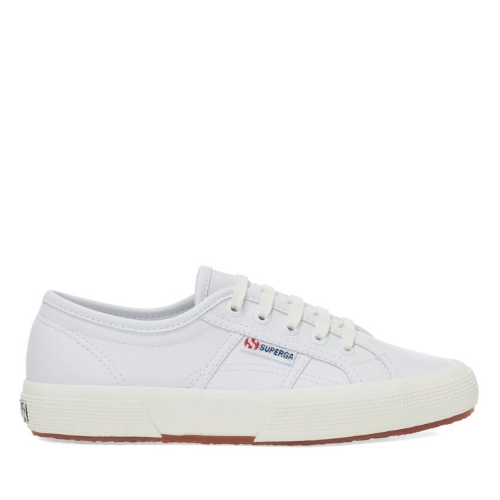 Superga Sale 2750 Vegan Leather White-White Avorio