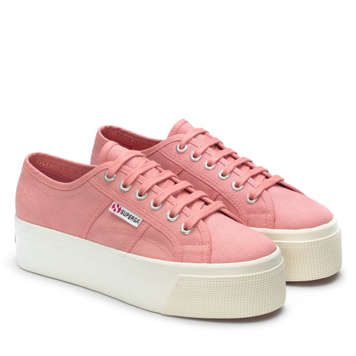 Superga Sale 2790 Linea Up Down Pink Dusty-F Avorio