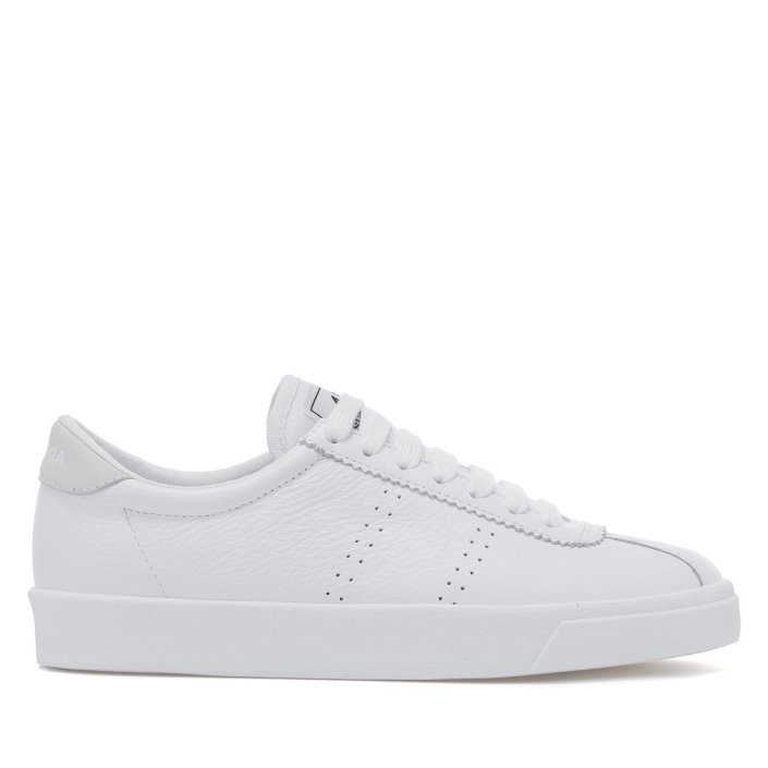 Superga Sale 2843 Club S Comfort Leather Full White White