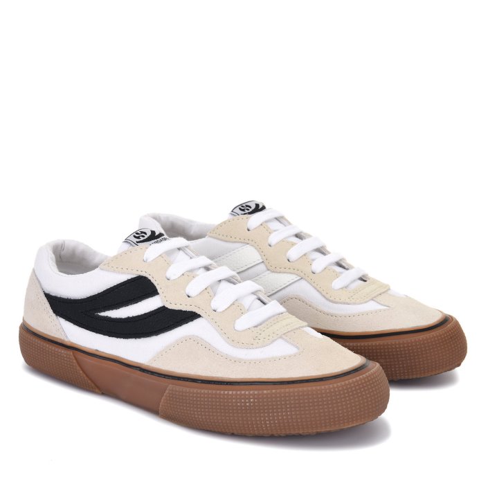 Superga Sale 2941 Revolley Bicolour Swallow White-Black-D