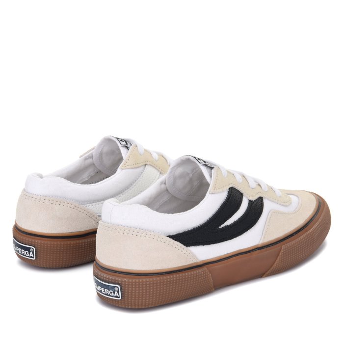 Superga Sale 2941 Revolley Bicolour Swallow White-Black-D