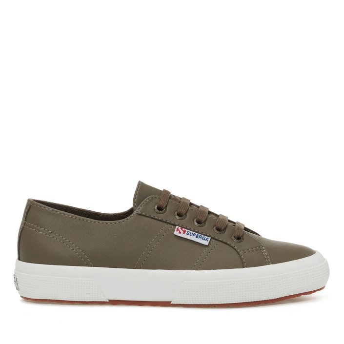 Superga Sale 2750 Nappa Lea Fossil-Matt-F Avorio