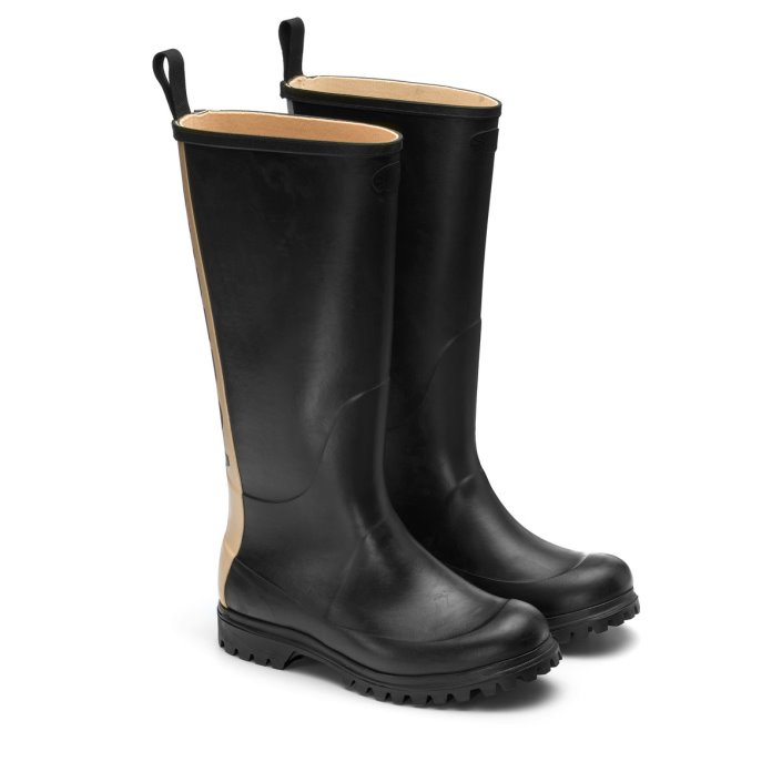 Superga Sale 799 Rubber Boots Lettering Black