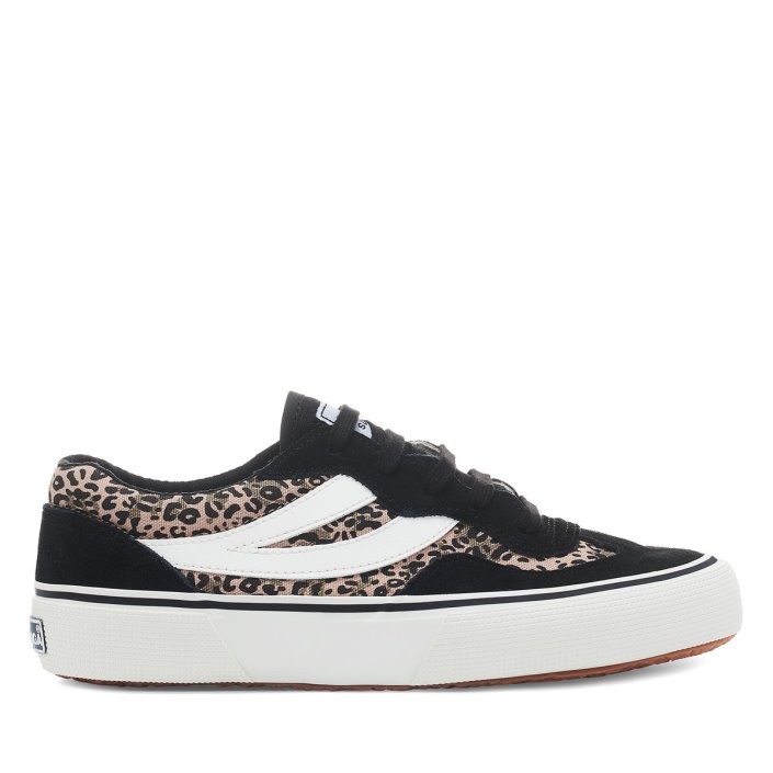 Superga Sale 2941 Revolley Microleopard Black Micro Leopard
