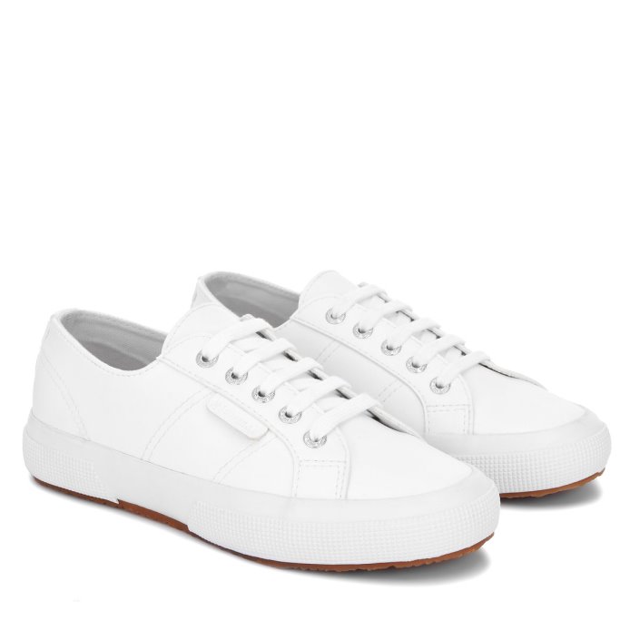 Superga Sale 2750 Corn Based Leather White