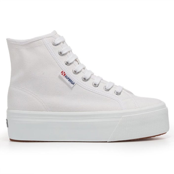 Superga Sale 2708 Hi Top White