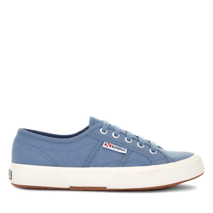 Superga Sale 2750 Cotu Classic Blue Lt Cobalt-F Avorio