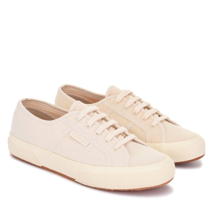 Superga Sale 2750 Organic Canvas Natural Beige