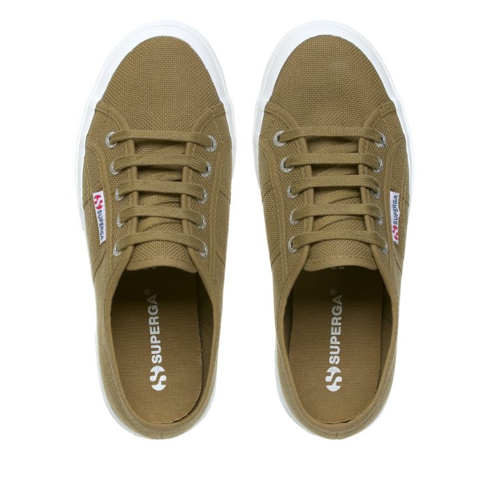 Superga Sale 2750 Cotu Classic Green Tortora