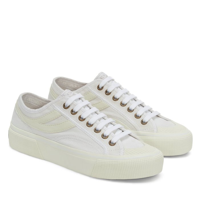 Superga Sale 2750 Panatta 3.0 White-White Avorio