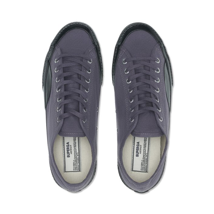 Superga Sale 2431 Vietnam Canvas Grey Storm-Black