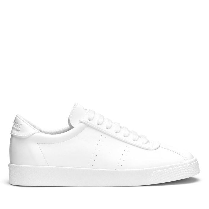 Superga Sale 2843 Club S Corn Based Leather White