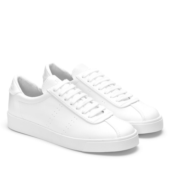 Superga Sale 2843 Club S Corn Based Leather White