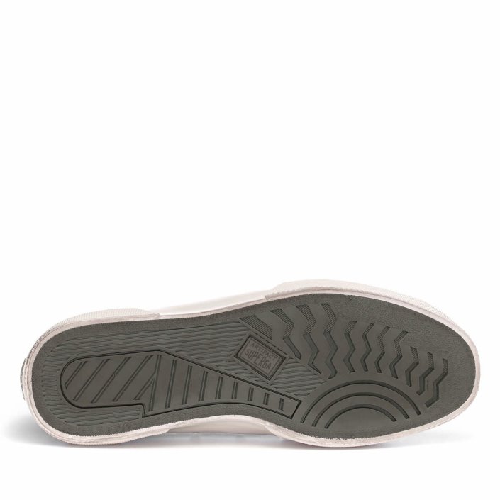 Superga Sale 2432 W C1150 Selvedge Duck Navy-Off White