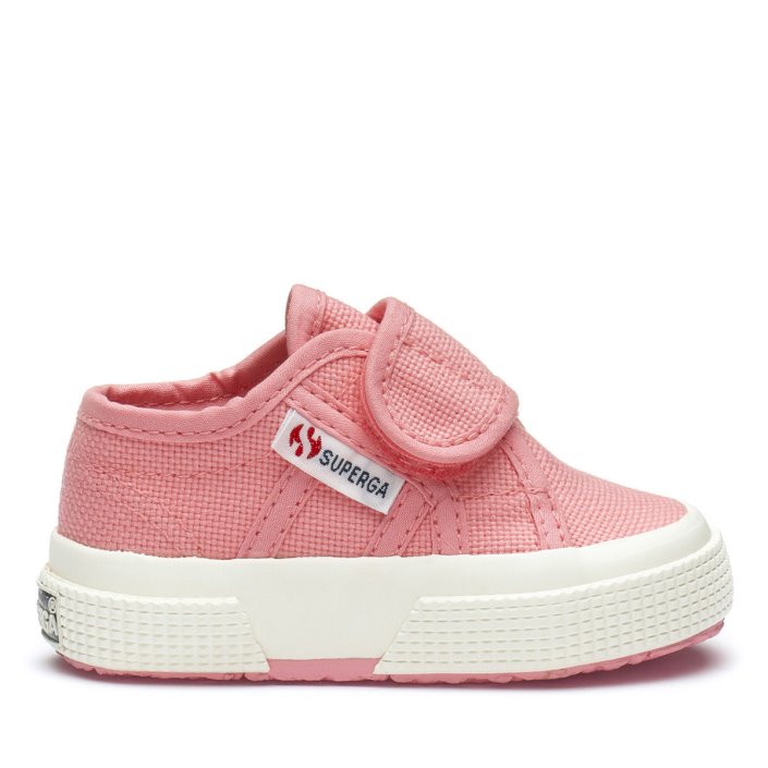 Superga Sale 2750 Bstrap Baby Pink - F Avorio