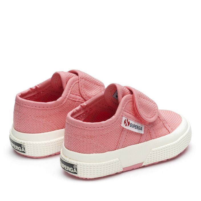 Superga Sale 2750 Bstrap Baby Pink - F Avorio