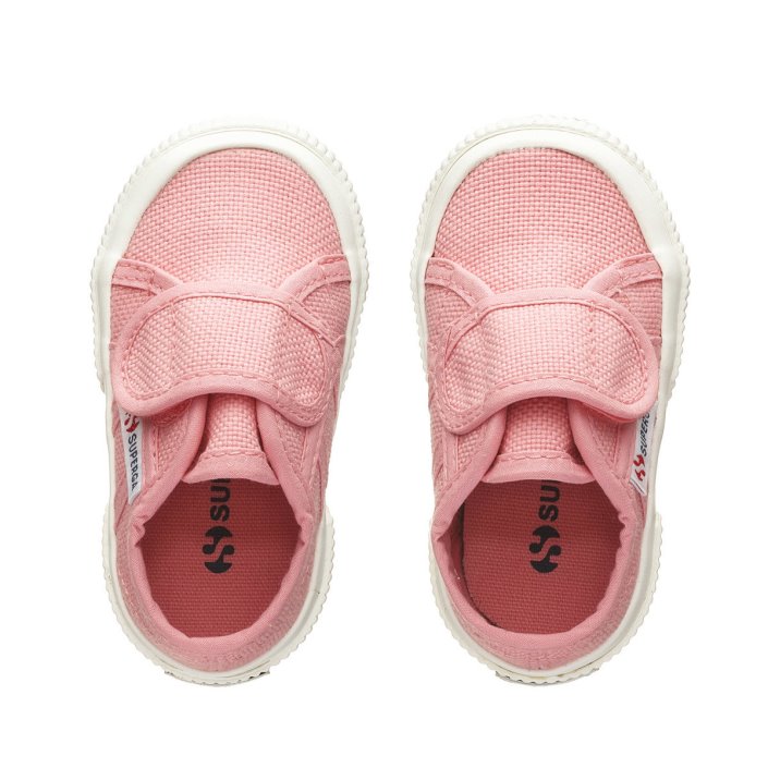 Superga Sale 2750 Bstrap Baby Pink - F Avorio