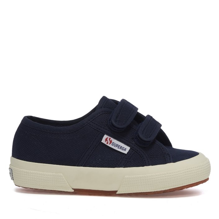 Superga Sale 2750 Jstrap Classic Kids Navy
