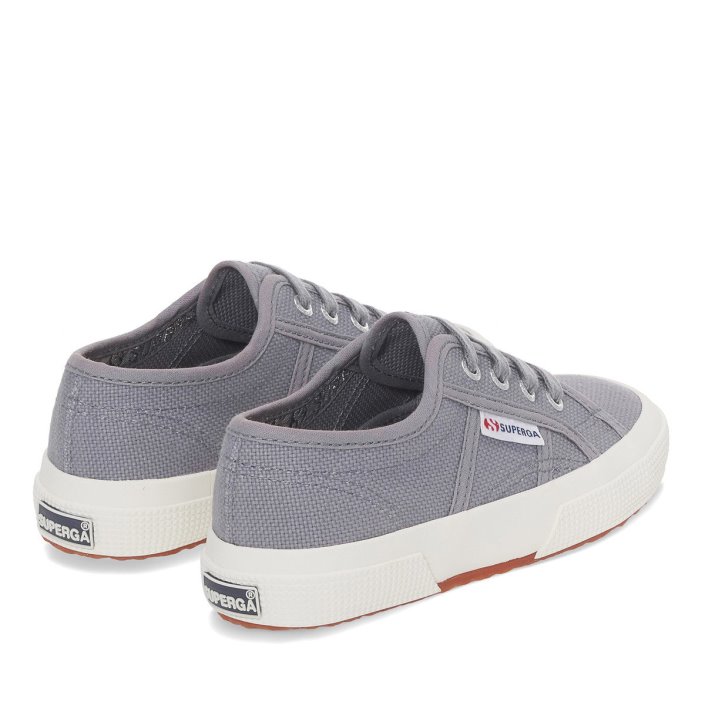 Superga Sale 2750 Jcot Classic Kids Grey Bluish-F Avorio