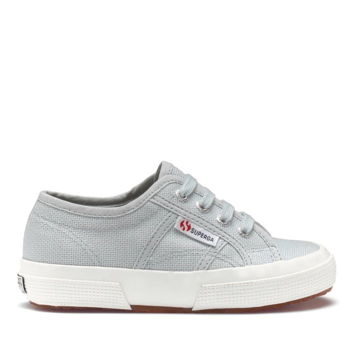 Superga Sale 2750 Jcot Classic Kids Grey Lilla-F Avorio