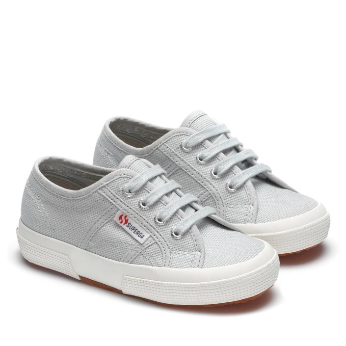 Superga Sale 2750 Jcot Classic Kids Grey Lilla-F Avorio
