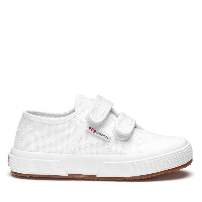 Superga Sale 2750 Jstrap Classic Kids White