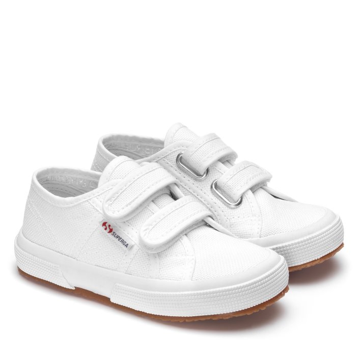 Superga Sale 2750 Jstrap Classic Kids White
