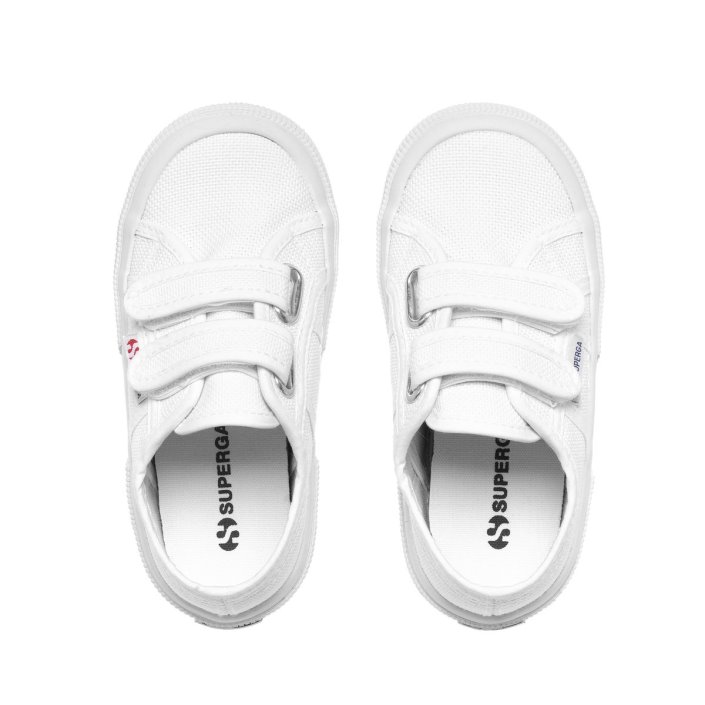 Superga Sale 2750 Jstrap Classic Kids White
